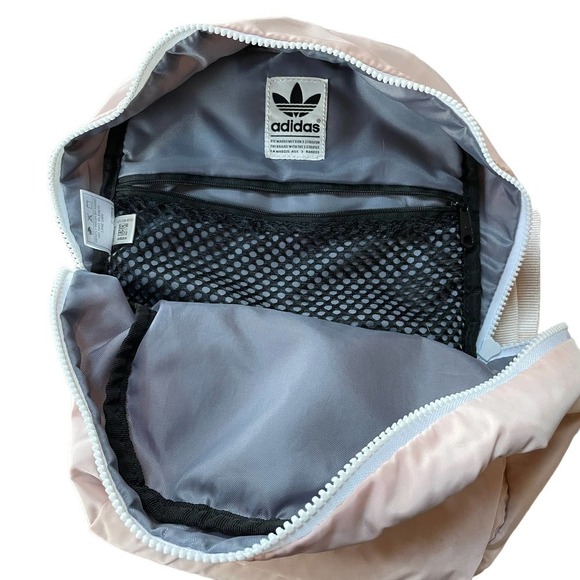 Adidas Mini Puffer Backpack in Light Pink/Peach - Picture 10 of 16
